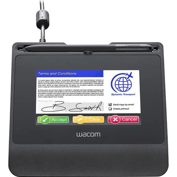Wacom STU541 STU-541 Signature Pad, USB Active Pen, LCD Screen, 1024 Pressure Levels