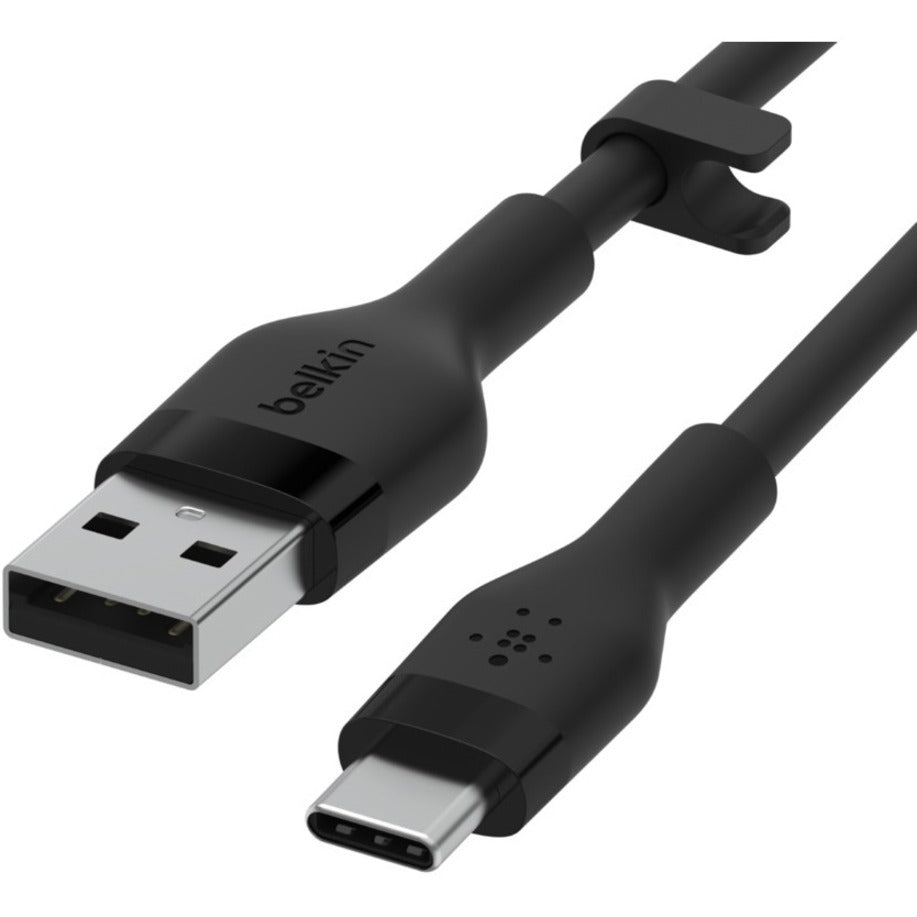 Belkin CAB009BT2MBK USB-C to USB-C Cable, 6.56 ft, Wear Resistant, Tear Resistant, USB Power Delivery (USB PD), Ultra Flexible, Break Resistant, Black
