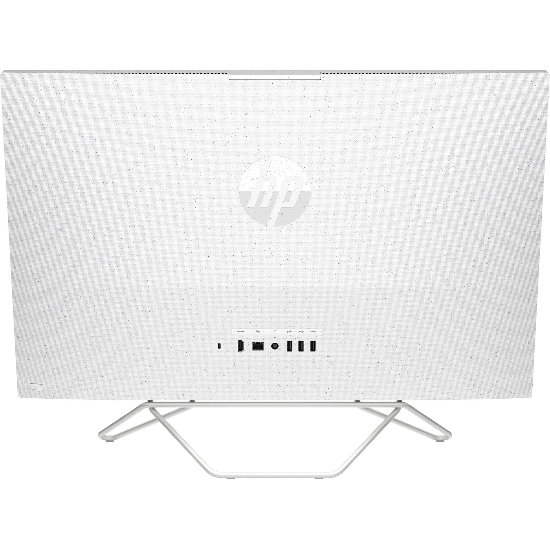 HP All-in-One 27-cb0244 Bundle PC, 27" Touch-Screen, Ryzen 7, 12GB RAM, 1TB SSD, Starry White