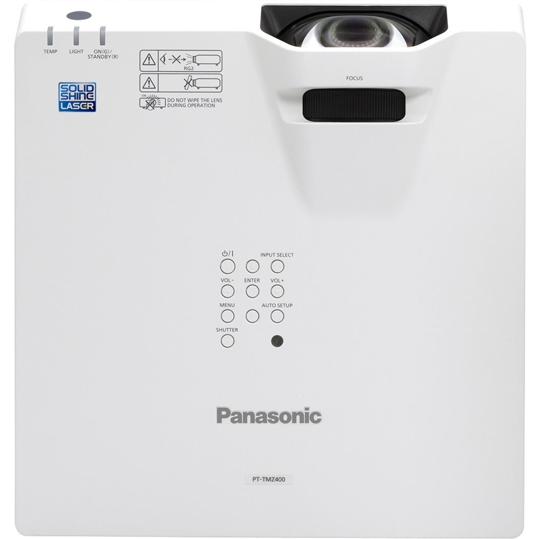 Panasonic WUXGA Short Throw Laser Projector (PT-TMZ400U)