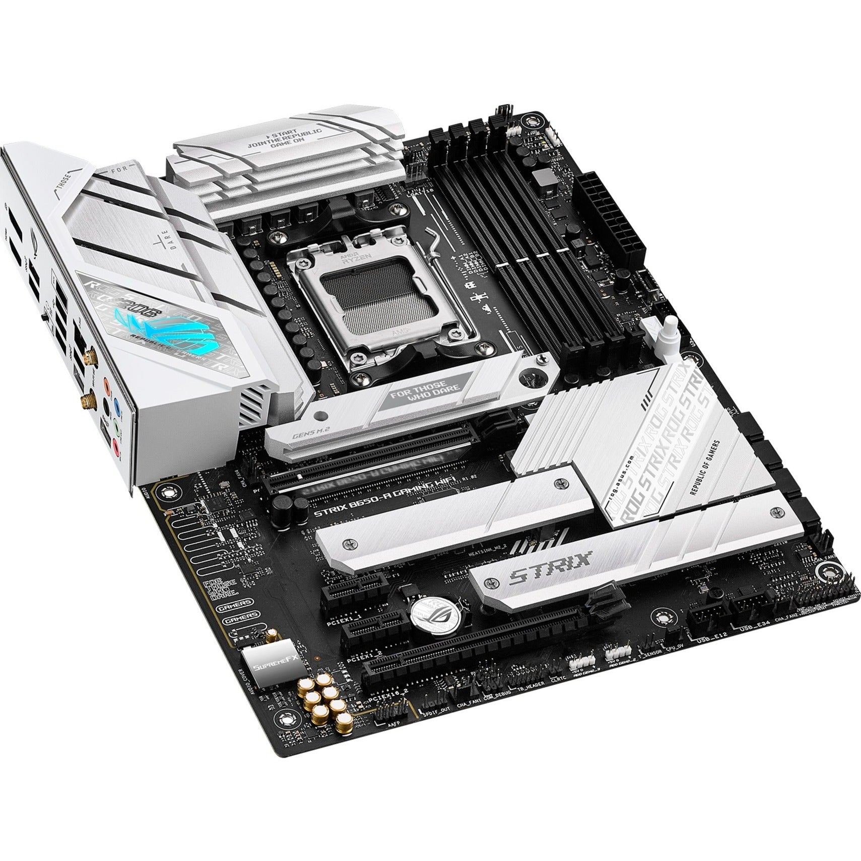 Asus ROG Strix B650-A Gaming WiFi 6E ATX Motherboard, AM5 Socket