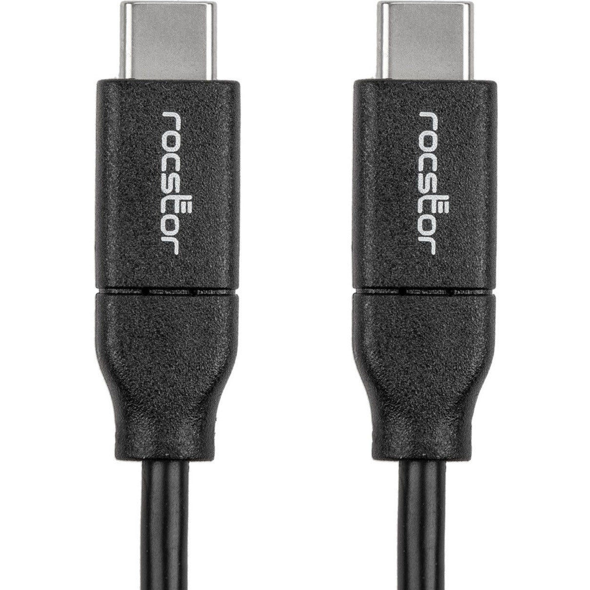 Rocstor Y10C500-W1 USB-C Ladekabel mit bis zu 240W Power Delivery - Laden und Synchronisieren 984 ft Weiß