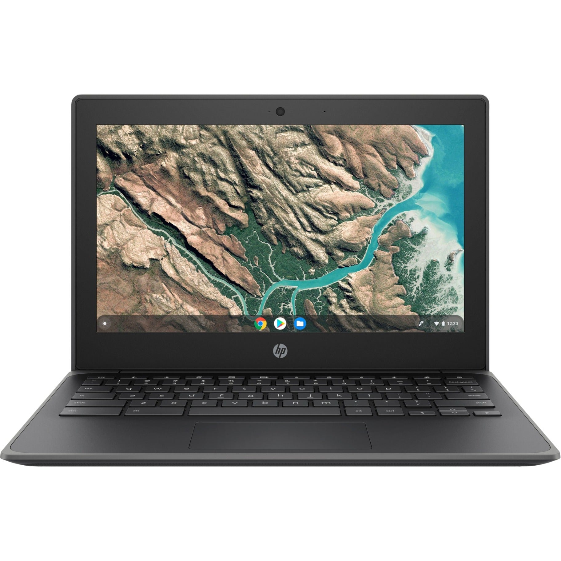 HP Chromebook 11 G8 EE 11.6 Chromebook, Intel Celeron N4020, 4GB RAM, 32GB Flash Memory, Chalkboard Gray