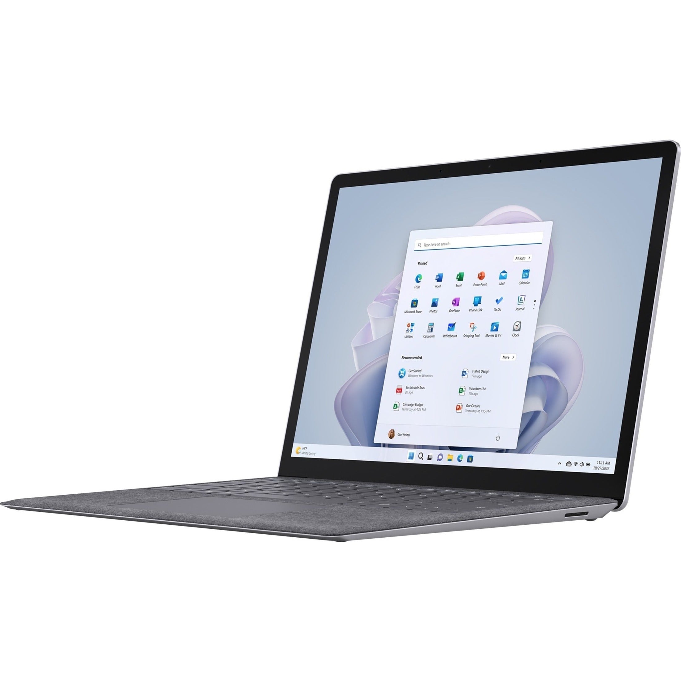Microsoft RBS-00001 Surface Laptop 5 Notebook, 13.5 Touchscreen, Core i7, 16GB RAM, 512GB SSD, Windows 11 Pro