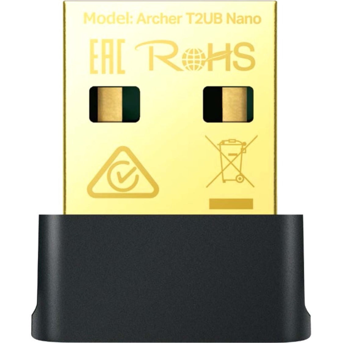 TP-Link ARCHER T2UB NANO AC600 Nano Wi-Fi Bluetooth 4.2 USB Adapter, Dual Band, 633 Mbit/s