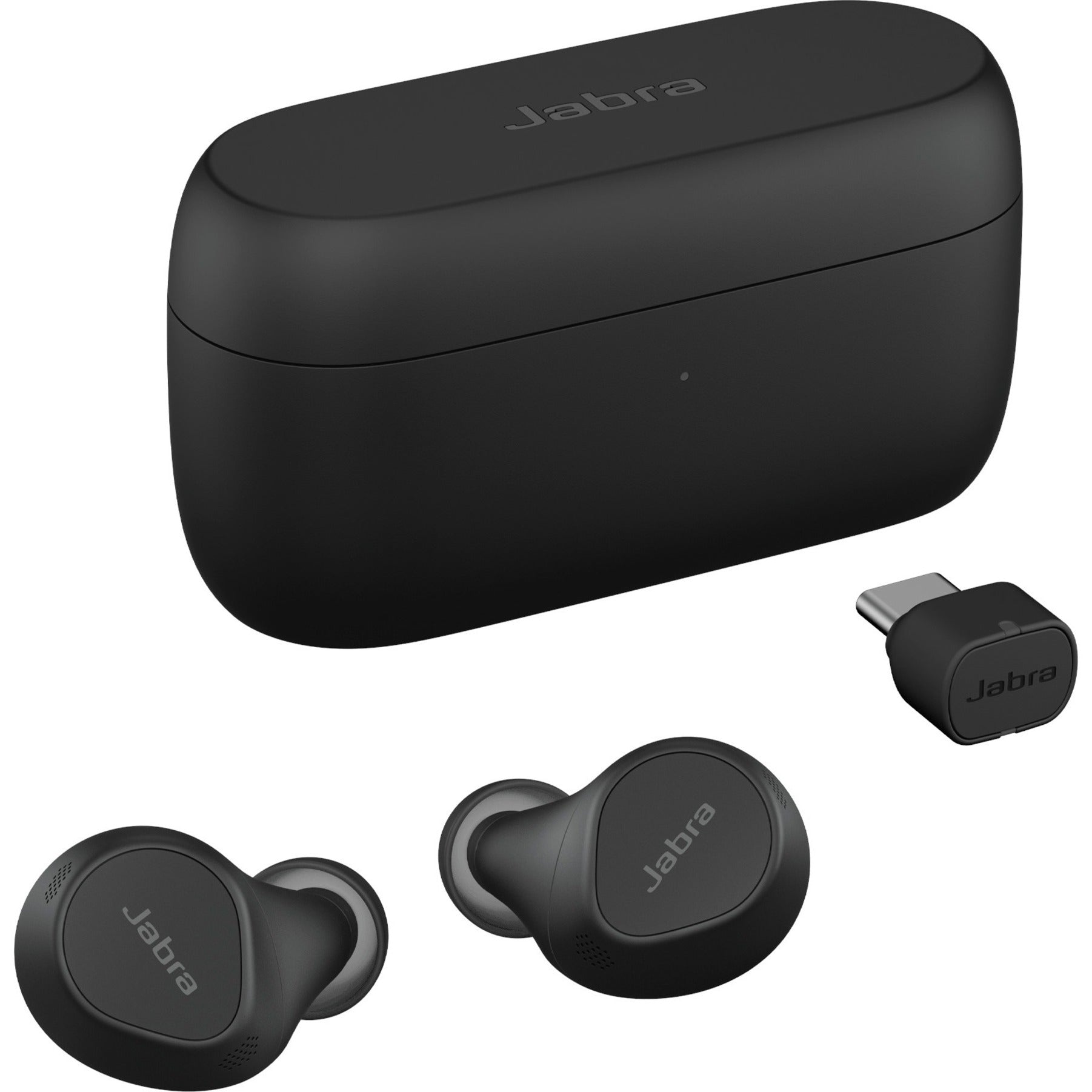 Jabra 20797-989-899 Evolve2 Earset, True Wireless Bluetooth 5.2 Earbuds