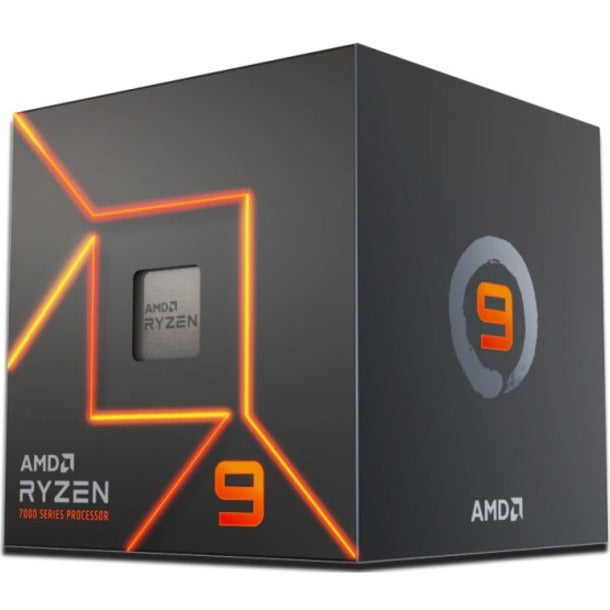 AMD 100-100000590BOX Ryzen 9 7900 Gaming Processor, Dodeca-core (12 Core) 3.70 GHz, Radeon Graphics