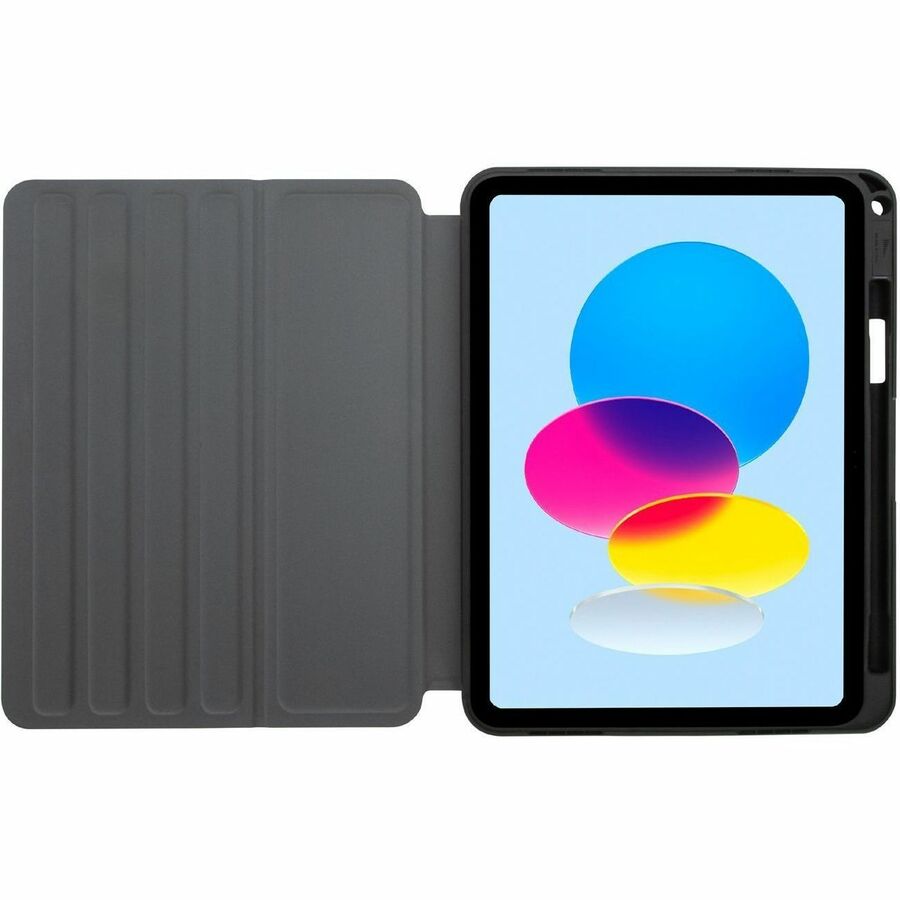 Targus THZ932GL Click-In Case for iPad 2022, Black, Bump Resistant, Slip Resistant Interior, Drop Resistant, Scratch Resistant Interior, Shock Absorbing
