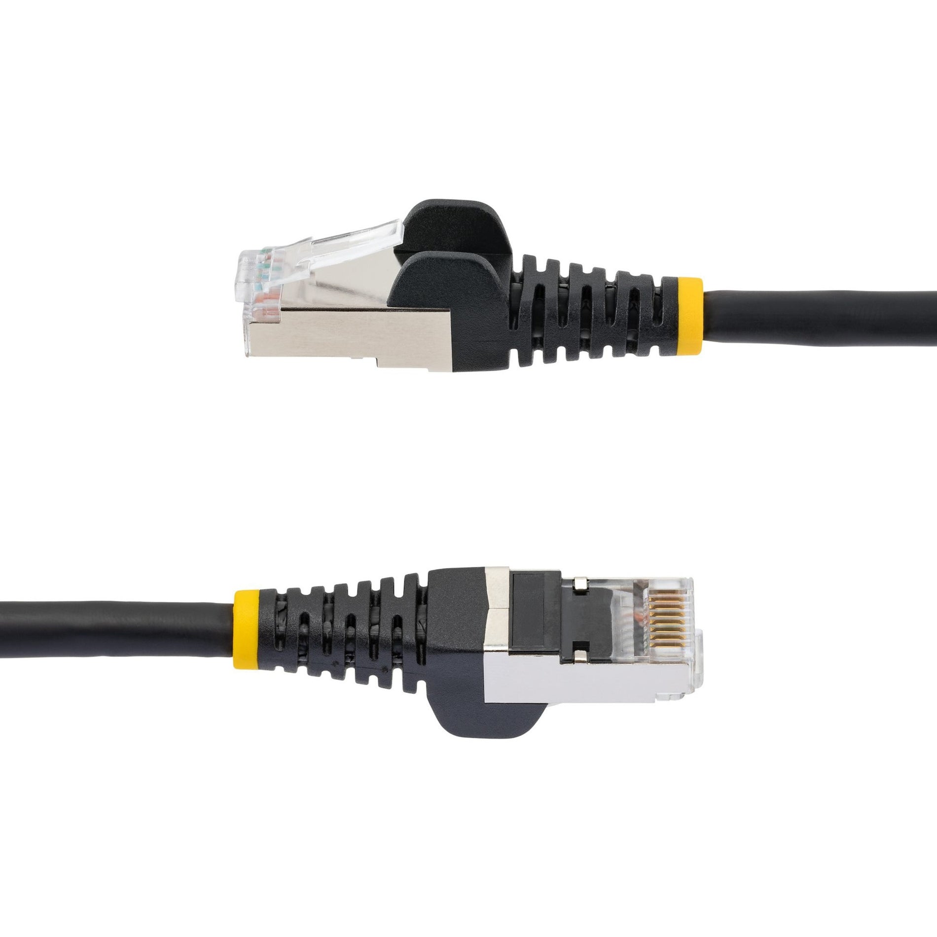 StarTech.com NLBK-12F-CAT6A-PATCH CAT6A LSZH Ethernet Cable, 12 ft, 10 Gbit/s, Black