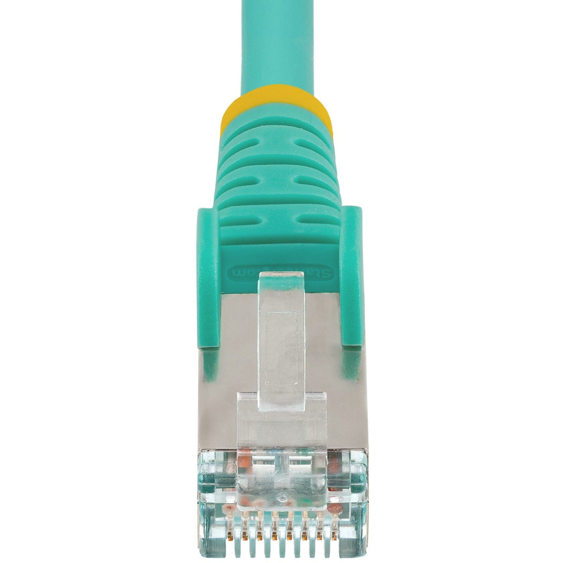 StarTech.com NLAQ-2F-CAT6A-PATCH CAT6A LSZH Ethernet Cable 2 ft Aqua 10 Gbit/s