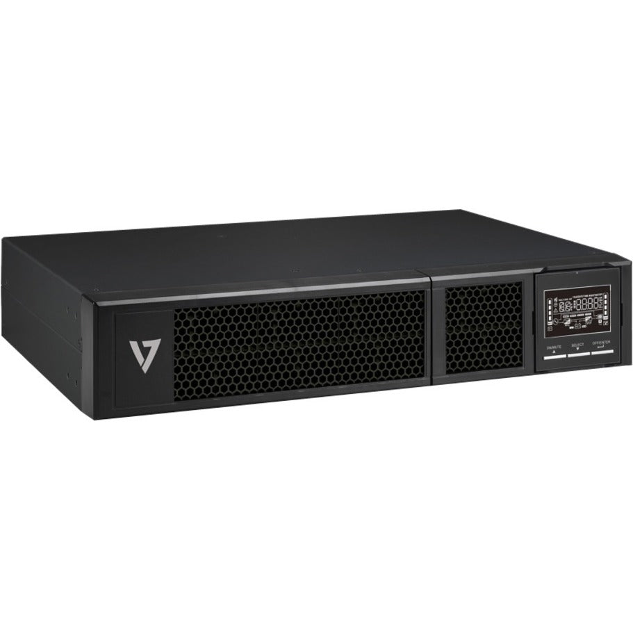 V7 UPS2URM1500DC-NC-1N On-Line Rack-mountable UPS, 1500VA, 3 Year Warranty