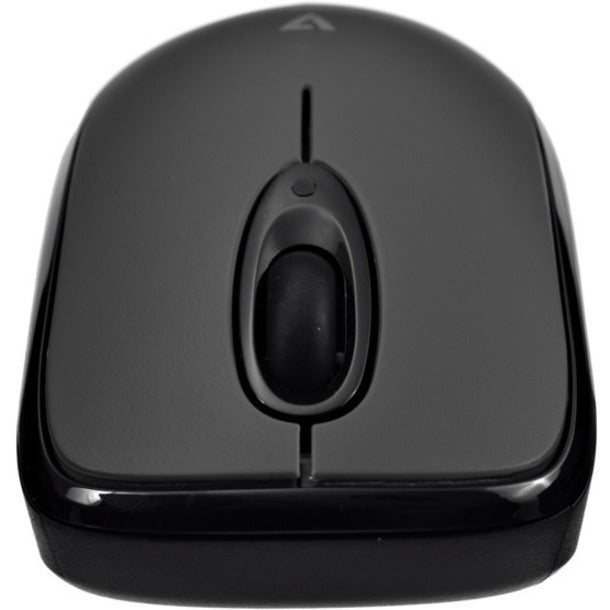 V7 MW150BT Bluetooth 5.2 Compact Mouse - Black, Works with Chromebook Certified