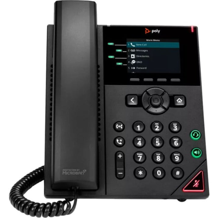 Poly G2200-48820-225 VVX 250 IP Phone, Corded Desktop