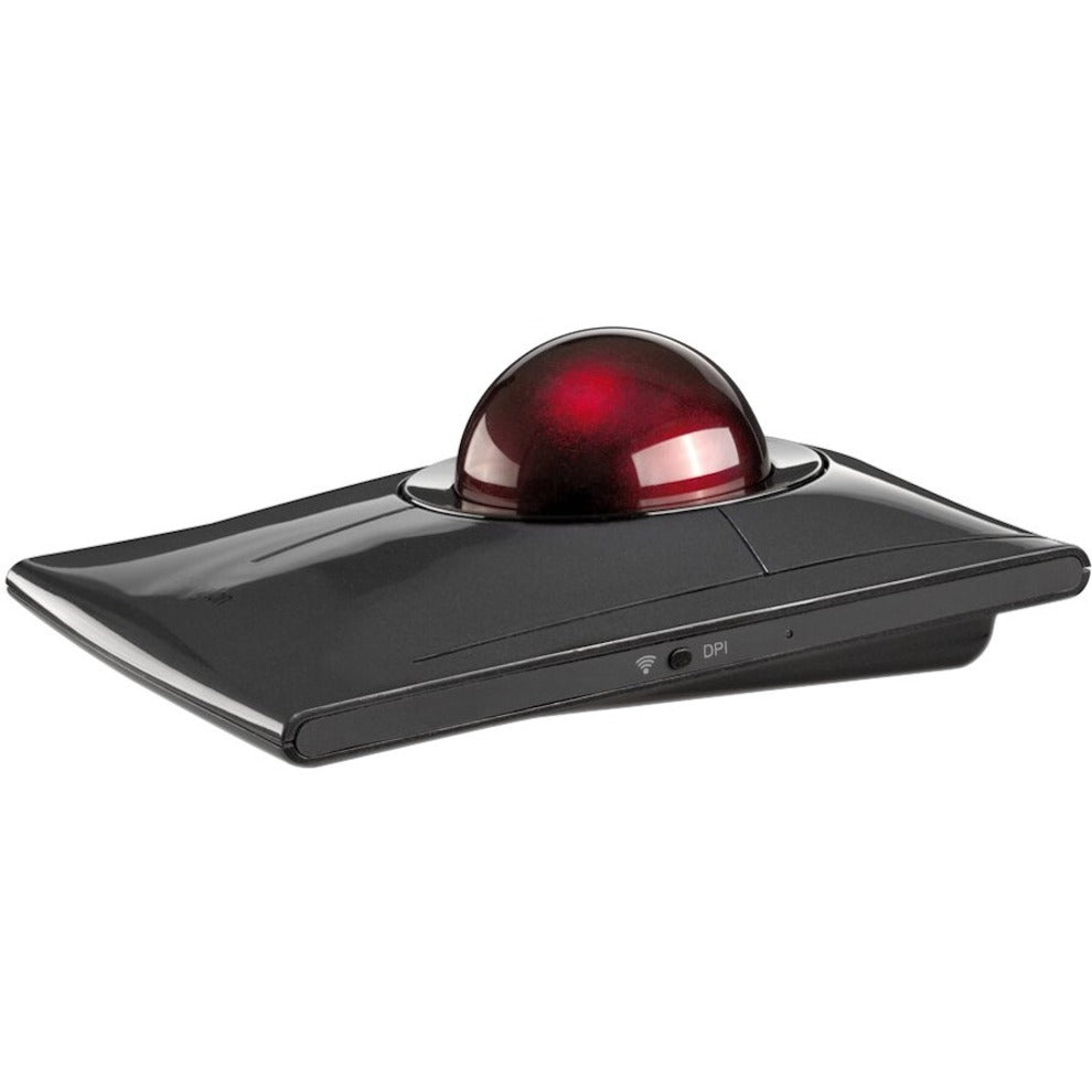 Kensington K72080WW SlimBlade Pro Trackball, Rechargeable, Symmetrical, Bluetooth 5, Optical, 2.4 GHz, 8 Programmable Buttons