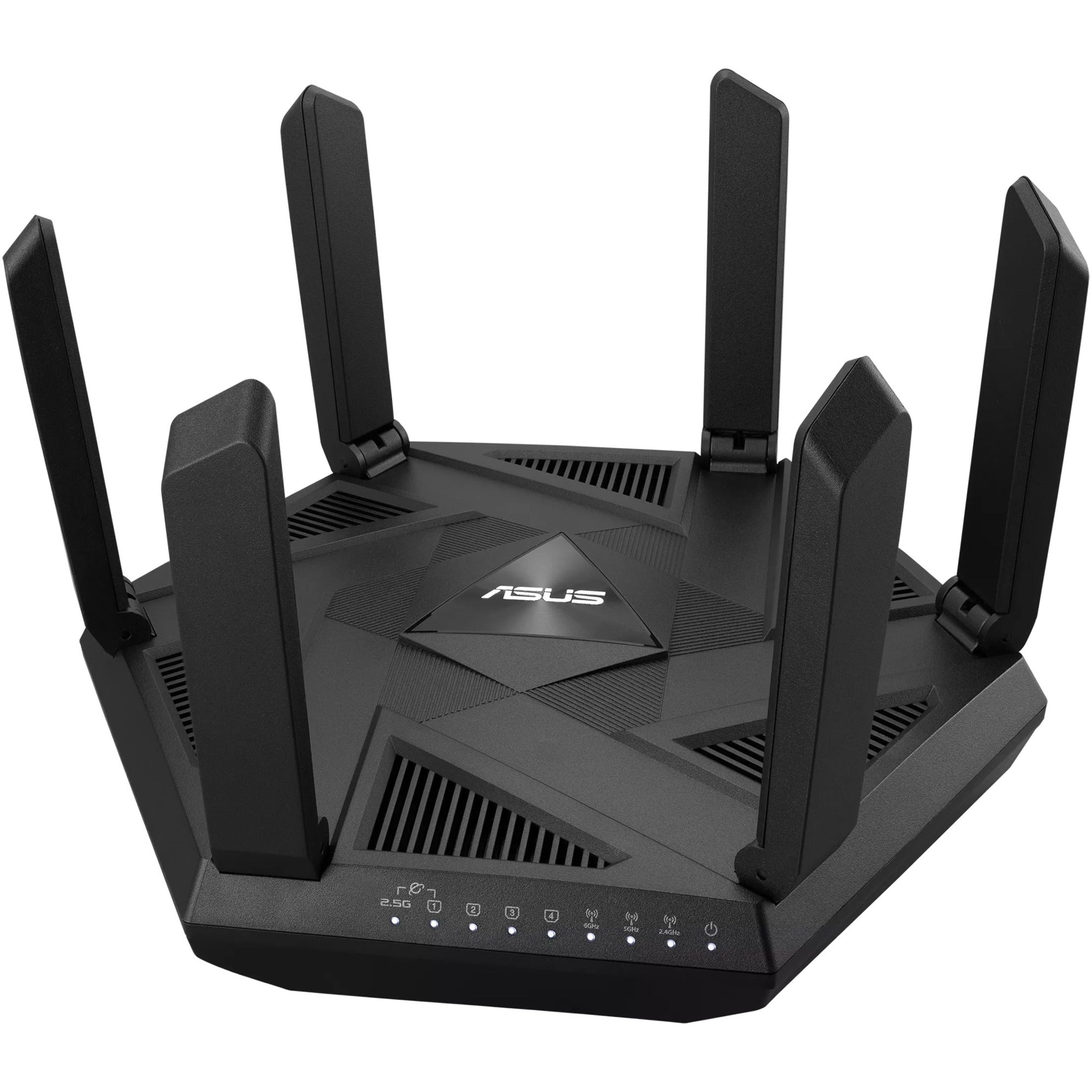 Asus RT-AXE7800 Wi-Fi 6E Wireless Router, Tri Band, 975 MB/s Total Wireless Transmission Speed