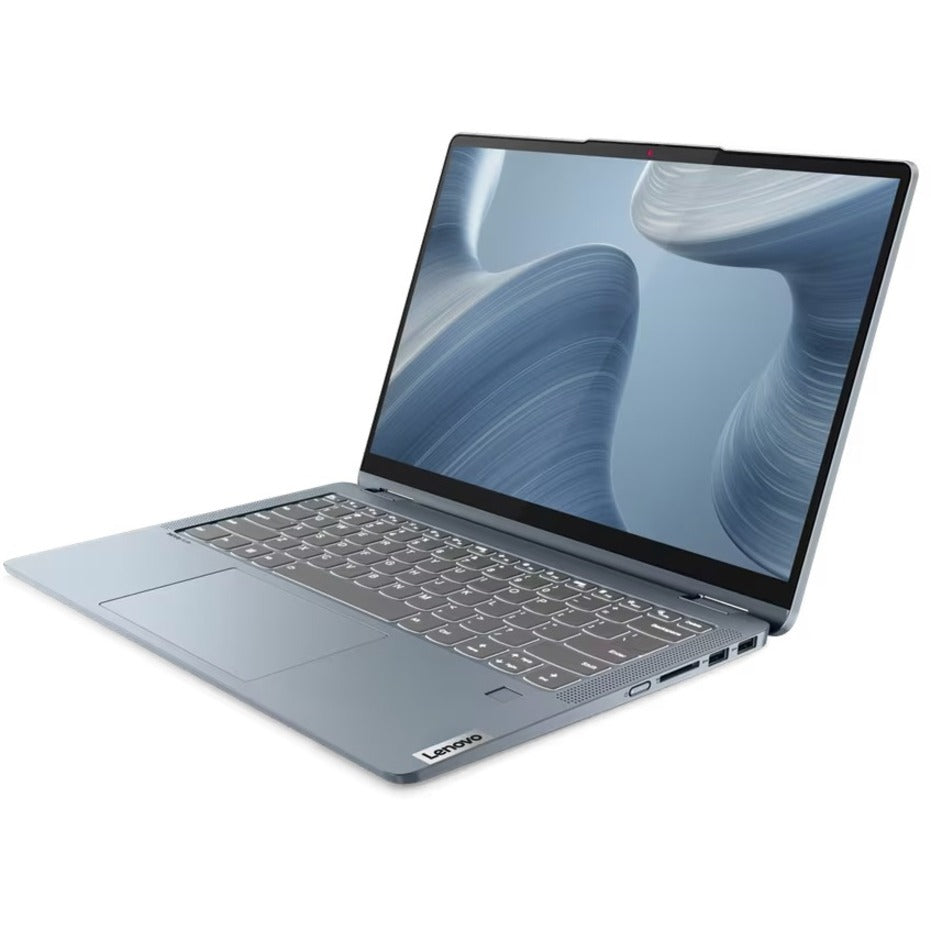 Lenovo 82VC0001US Flex 7 14IAU7 14" Touchscreen Convertible 2 in 1 Notebook, Intel Core i7 12th Gen, 16GB RAM, 512GB SSD, Stone Blue