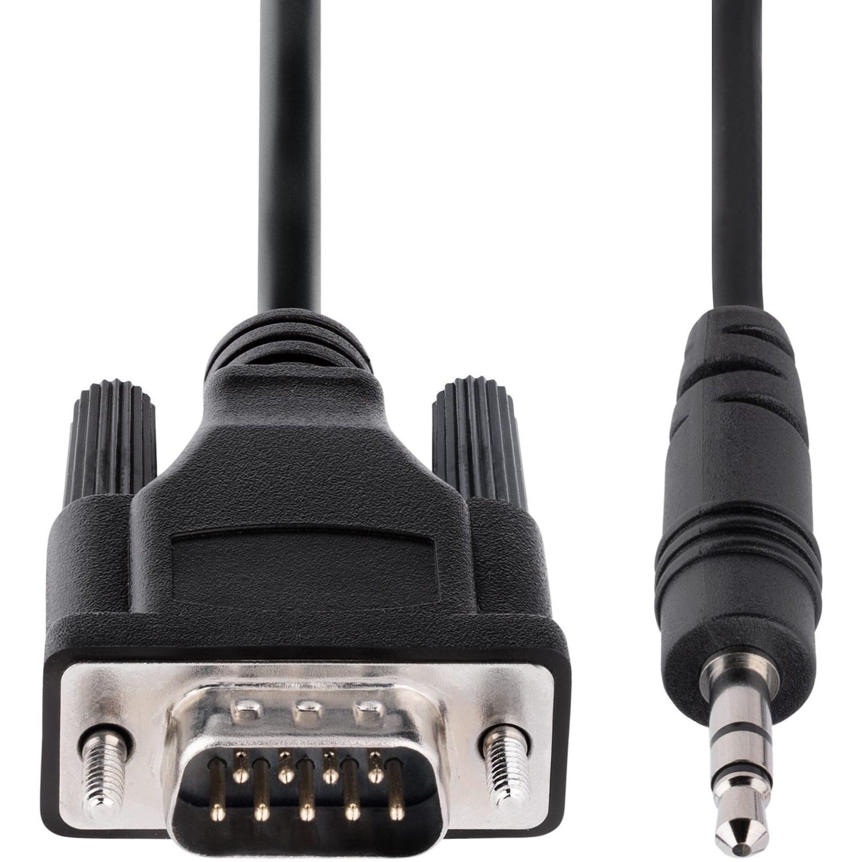 StarTech.com 9M351M-RS232-CABLE DB9 to 3.5mm RS232 Serial Cable, 3ft, for Serial Device Configuration