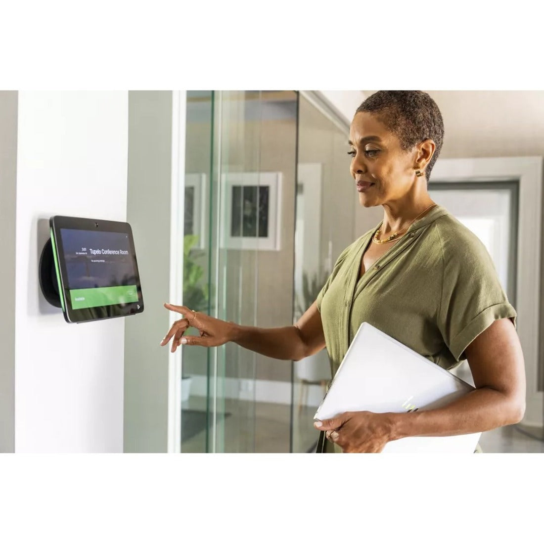 Poly 2200-37860-001 TC10 Video Conference Equipment, Multi-touch Screen, Kensington Lock