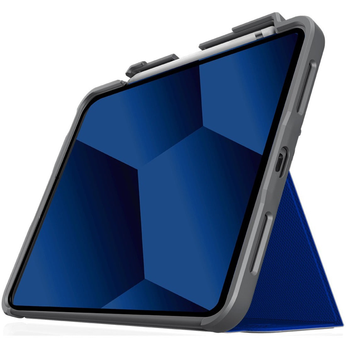 STM Goods STM-222-387KX-03 Dux Plus for iPad (10th Gen), Midnight Blue, Magnetic Closure, Rugged Case