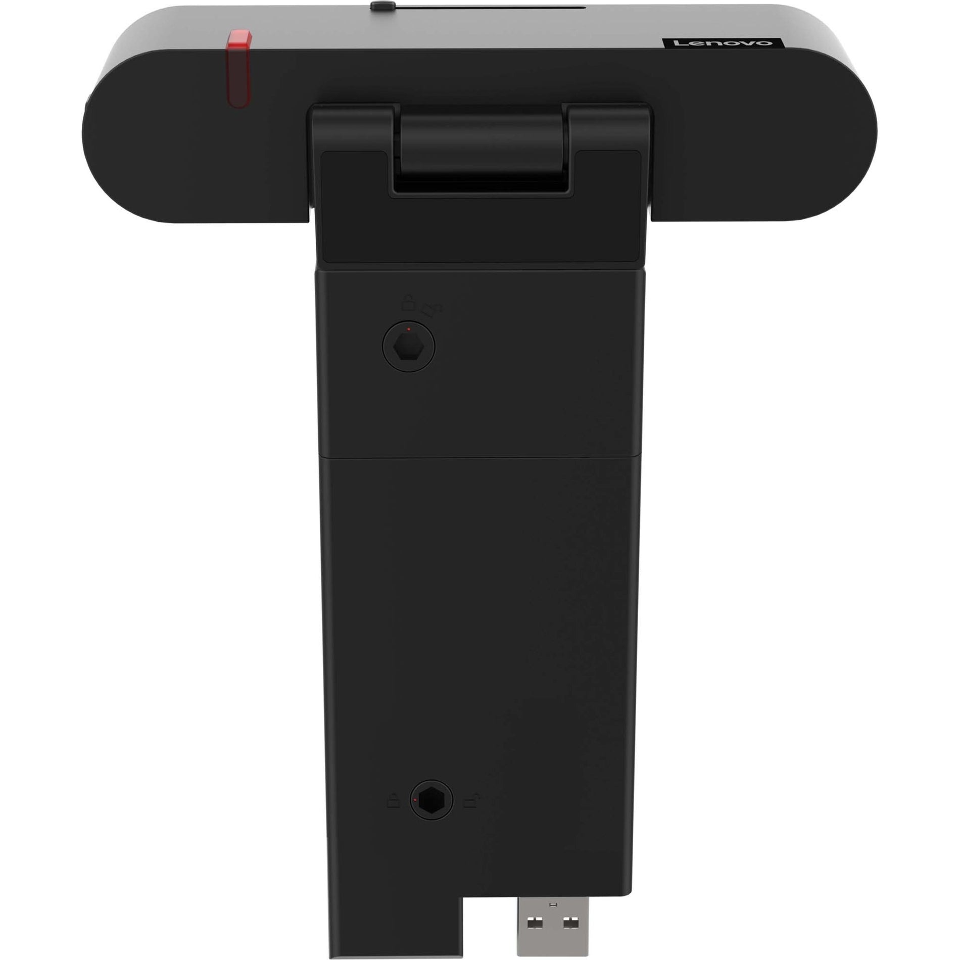 Lenovo 4XC1J05150 ThinkVision MC60 Monitor Webcam, Full HD 1080p, Built-in Microphone