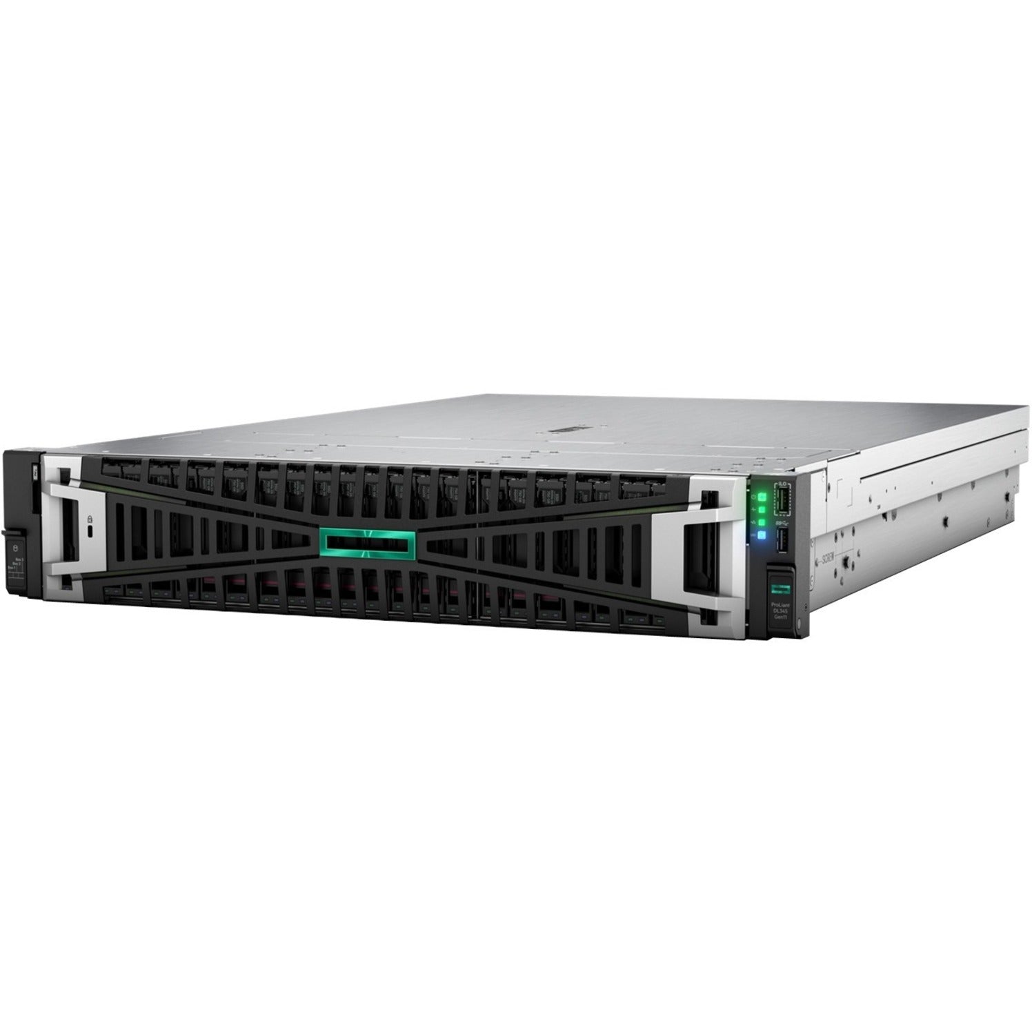 HPE P58792-B21 ProLiant DL345 G11 Server, AMD EPYC 9124 2.70 GHz, 32 GB RAM, 12Gb/s SAS Controller