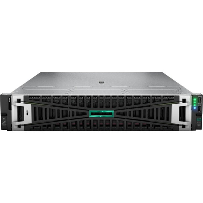 HPE P55080-B21 ProLiant DL385 G11 Server, AMD EPYC 9124 2.70 GHz, 32GB RAM, 12Gb/s SAS Controller [Discontinued]