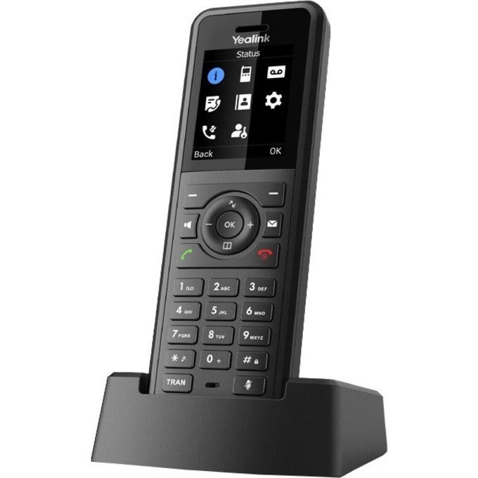 Yealink 1302007 W57R Handset, Cordless DECT Phone with 1.8" TFT LCD Screen, Voice Mail, Call Waiting, and More