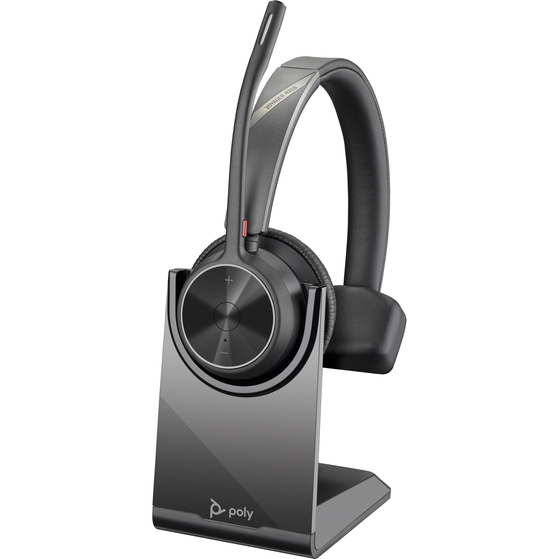 Poly 77Y92AA Voyager 4300 UC 4310 Headset, Wireless Bluetooth 5.1, Mono Sound, Noise Reduction