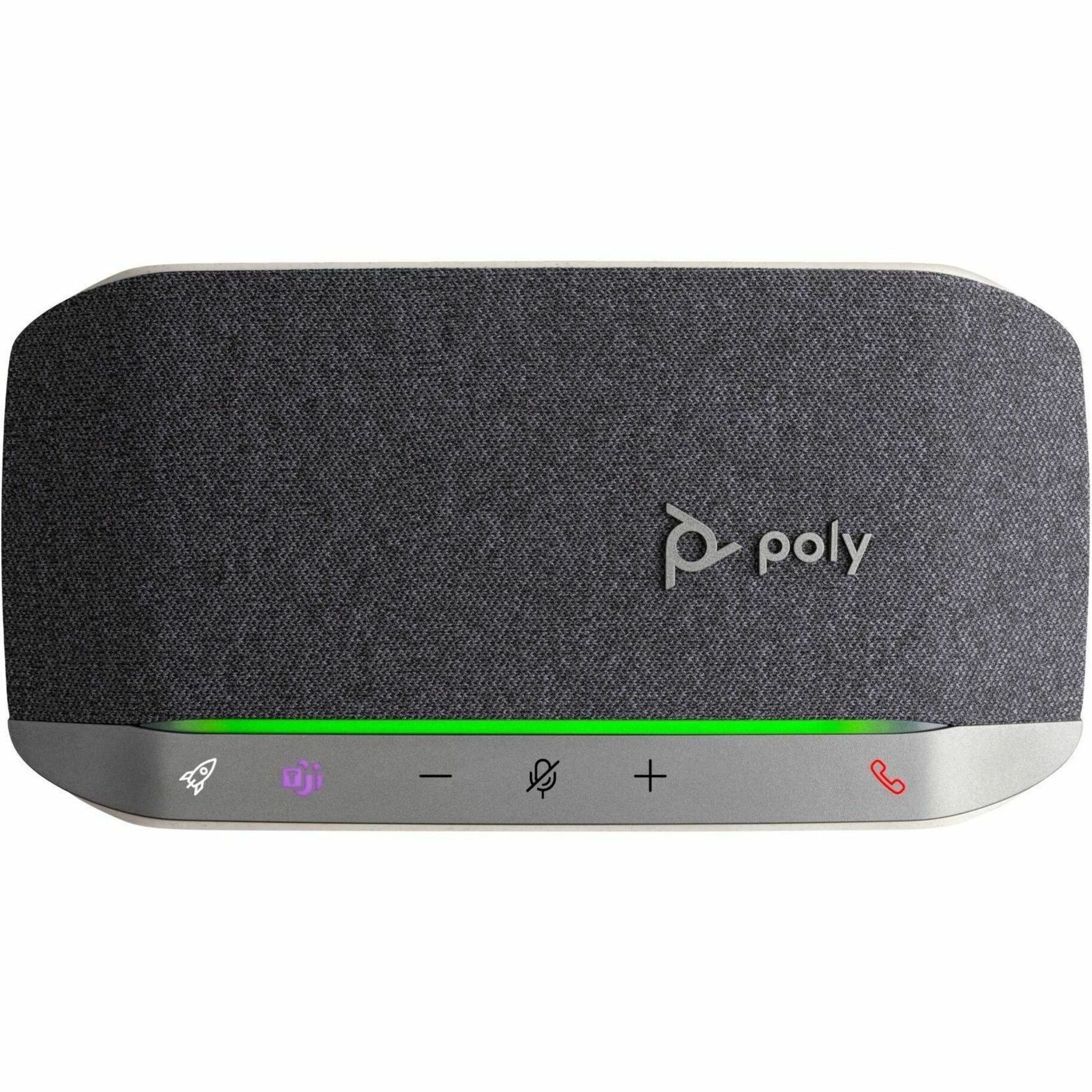 Poly 772C8AA Sync 20-M Microsoft Teams Certified USB-A Speakerphone, Portable and Versatile Conference Speaker for PC and Mac