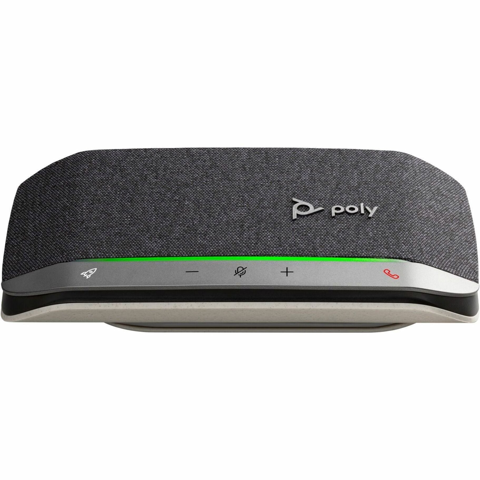 Poly 772D2AA Sync 20 USB-A Speakerphone, Portable Conference Speaker with Microphone, Silver