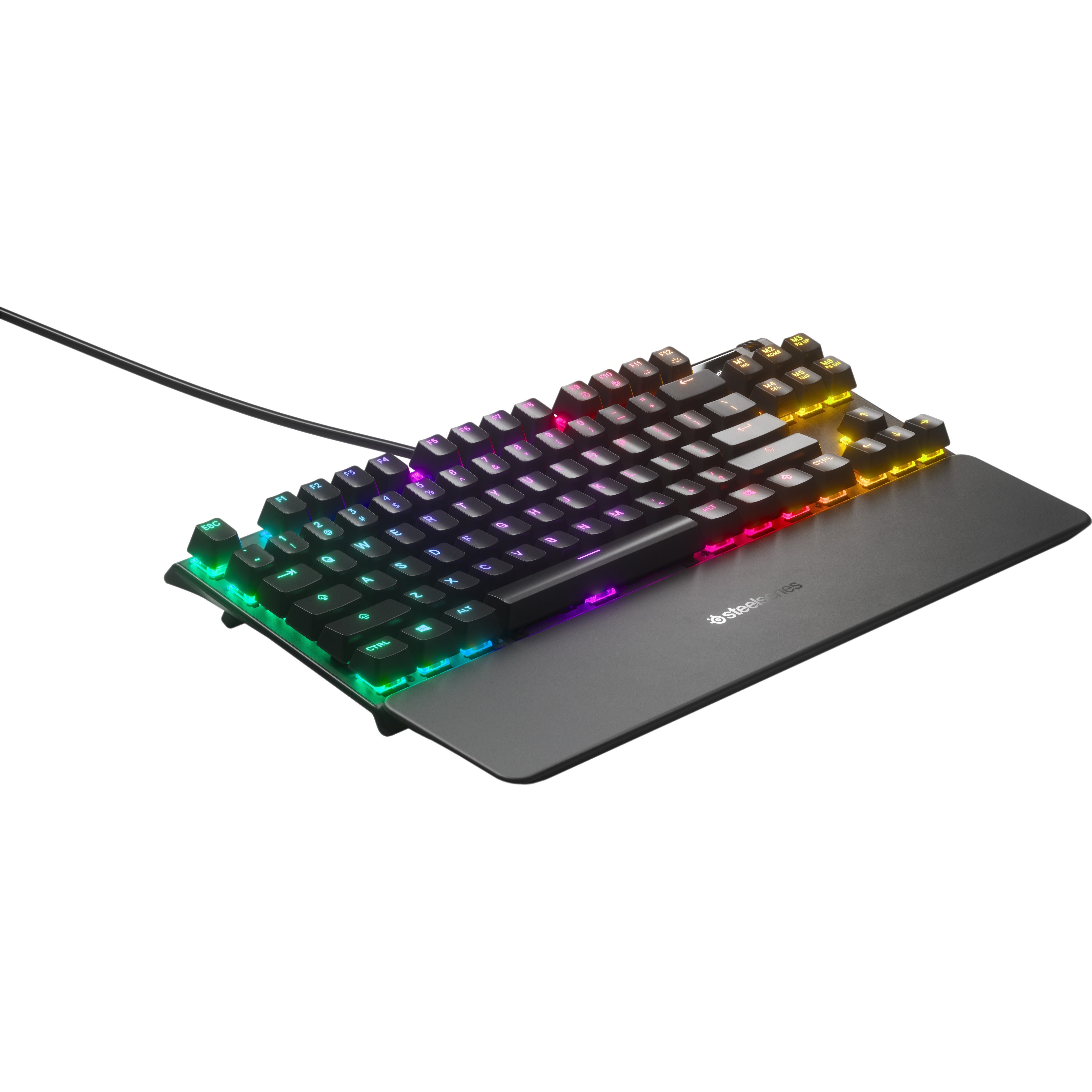  SteelSeries Apex Pro TKL Mechanical Switches Gaming Keyboard  with OLED Smart Display (Renewed) : Video Games