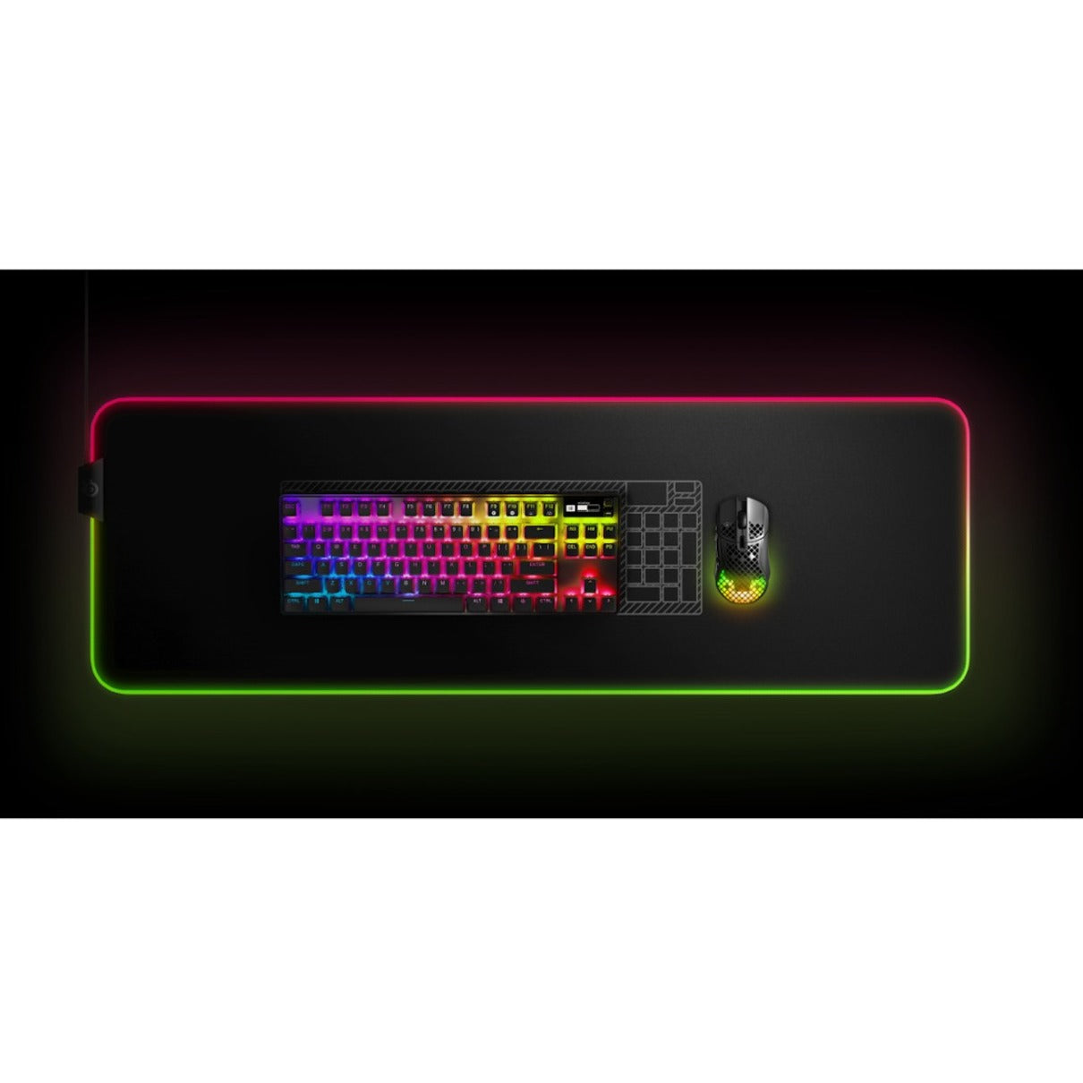 SteelSeries 64865 Apex Pro TKL Wireless (2023) Gaming Keyboard, RGB LED Backlight, Mechanical Keyswitch Technology