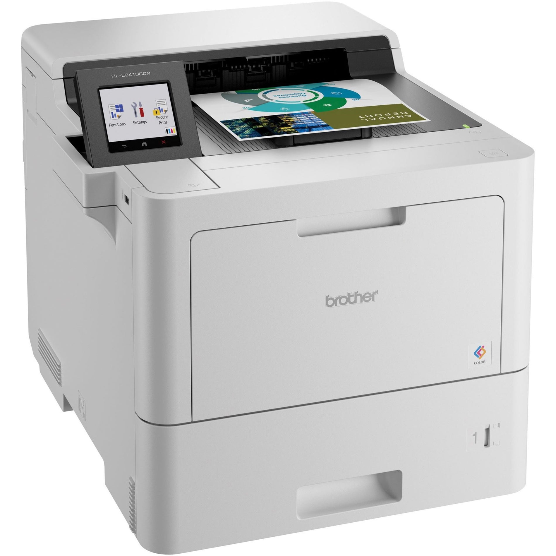 Brother HLL9410CDN HL-L9410CDN Enterprise Color Laser Printer, Fast Printing, Large Paper Capacity, Advanced Security Features