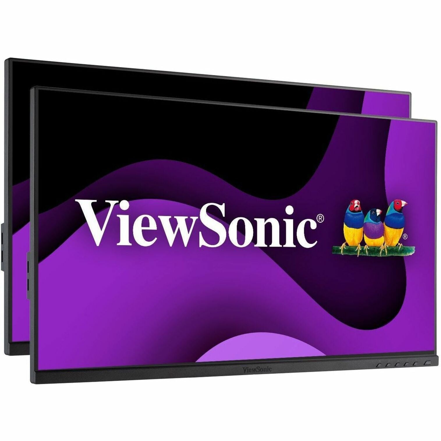 ViewSonic VG2448A-2_H2 Dual Pack Head-Only 1080p IPS Monitors, HDMI, DP, VGA, 24"