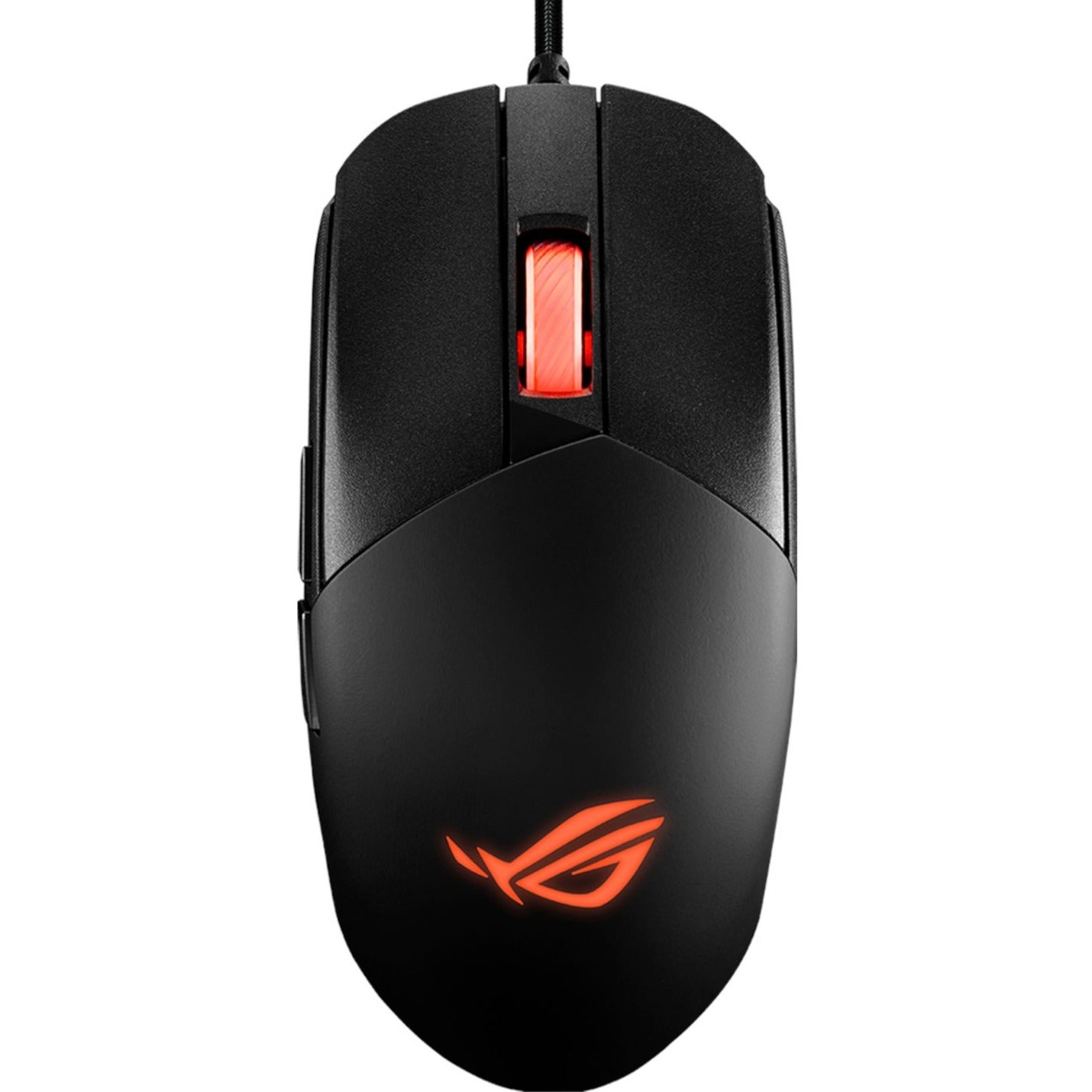 Asus ROG P518 ROG STRIX IMPACT III Gaming Mouse, Semi-Ambidextrous, Wired, Lightweight, 12000 DPI sensor, 5 programmable buttons, Replaceable switches, Paracord cable, FPS gaming mouse, Black