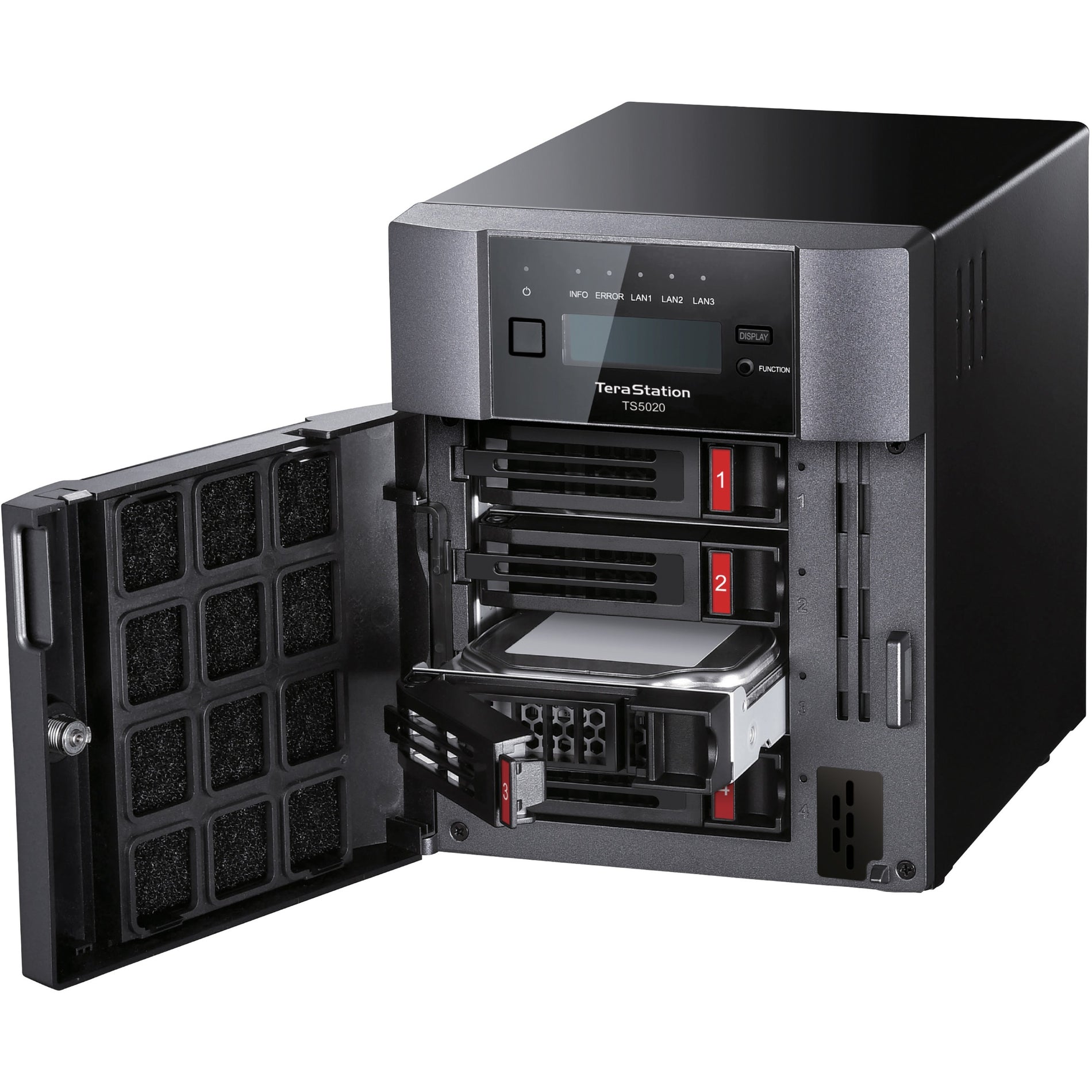 Buffalo TS5420DN3204 TeraStation TS5420DN SAN/NAS Storage System, 32TB Capacity, 10GbE Ethernet