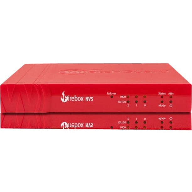 WatchGuard WGNV5005 Firebox NV5 Network Security/Firewall Appliance, 5-Year Standard Support, 51.25 MB/s Firewall Throughput