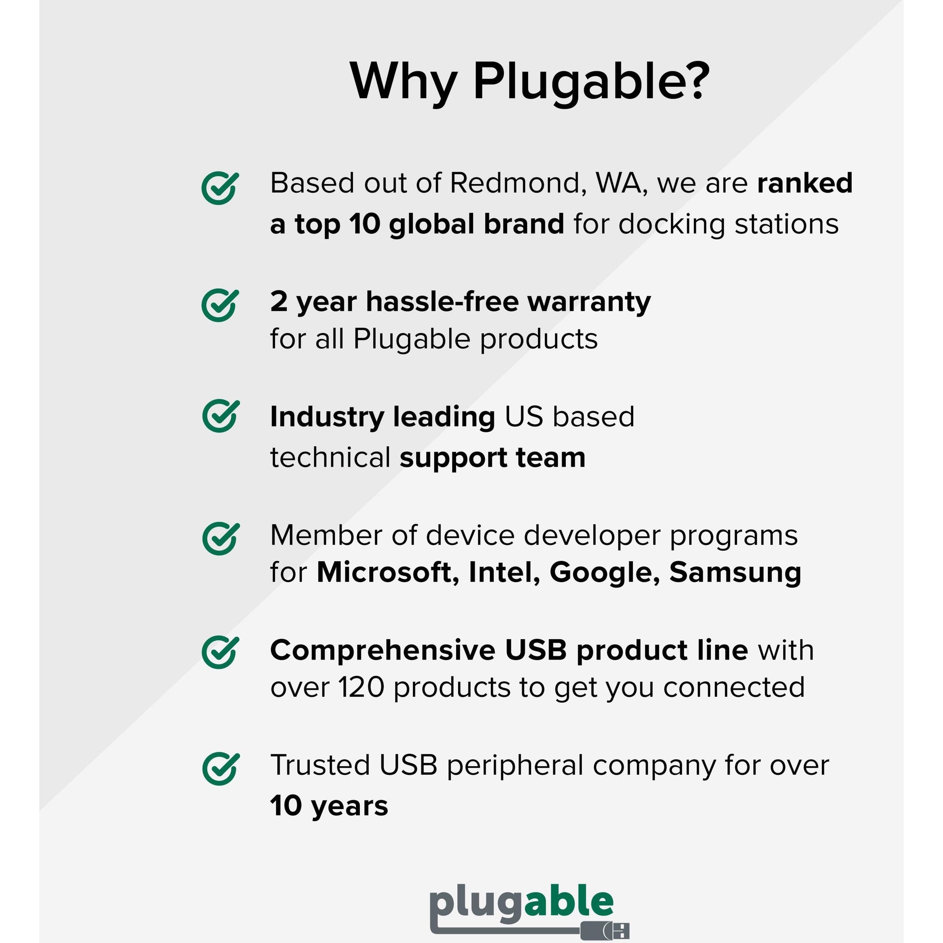 Plugable USB-BT5 Bluetooth Adapter for PC, Bluetooth 5.0 Dongle, Compatible with Windows