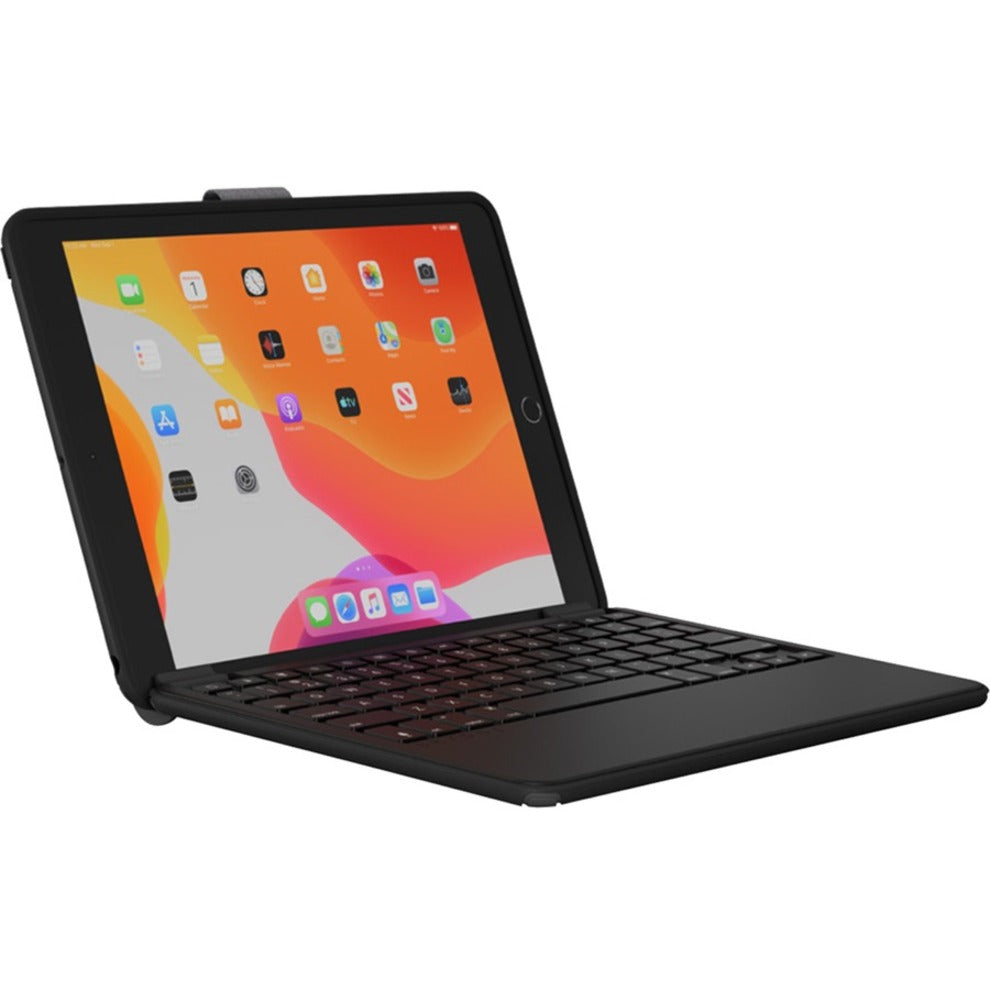 Brydge BRY8022 Wireless Keyboard Case without Trackpad for iPad (8th & 7th Gen), Drop Resistant, Bacterial Resistant