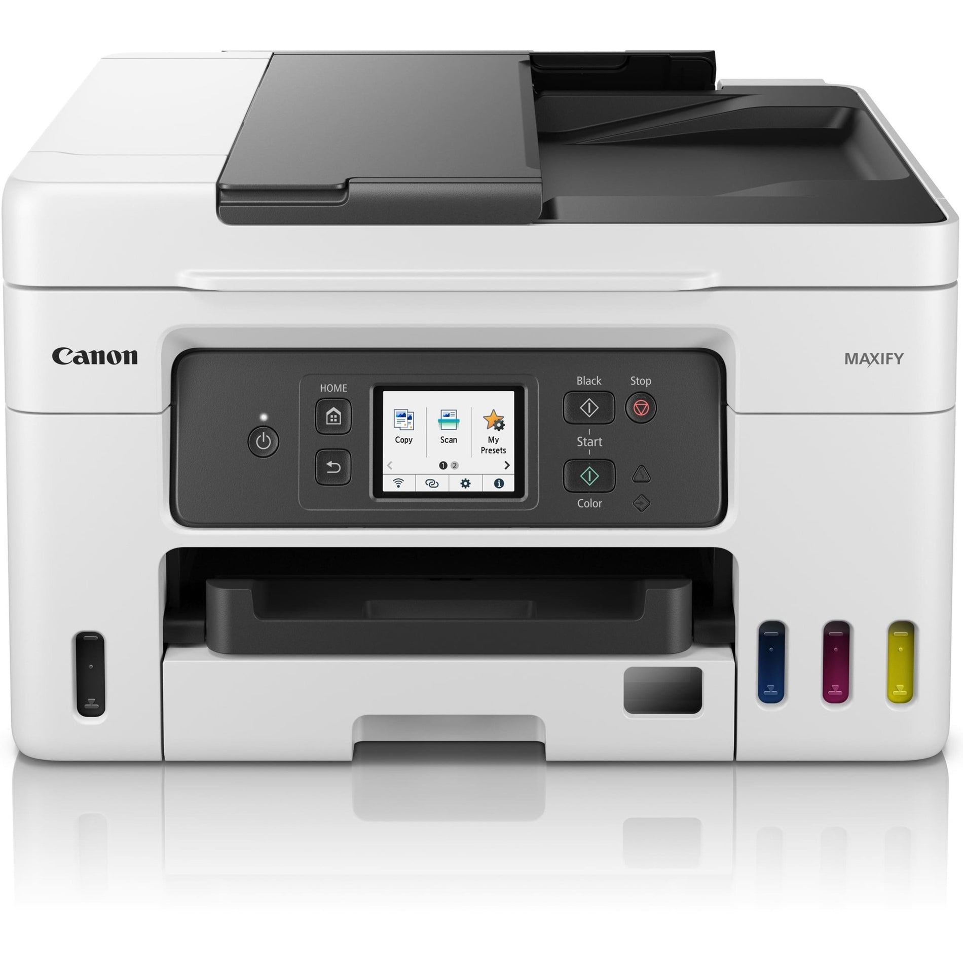 Canon 5779C002 MAXIFY GX4020 Wireless MegaTank Small Office All-In-One Printer, Color Inkjet Multifunction Printer