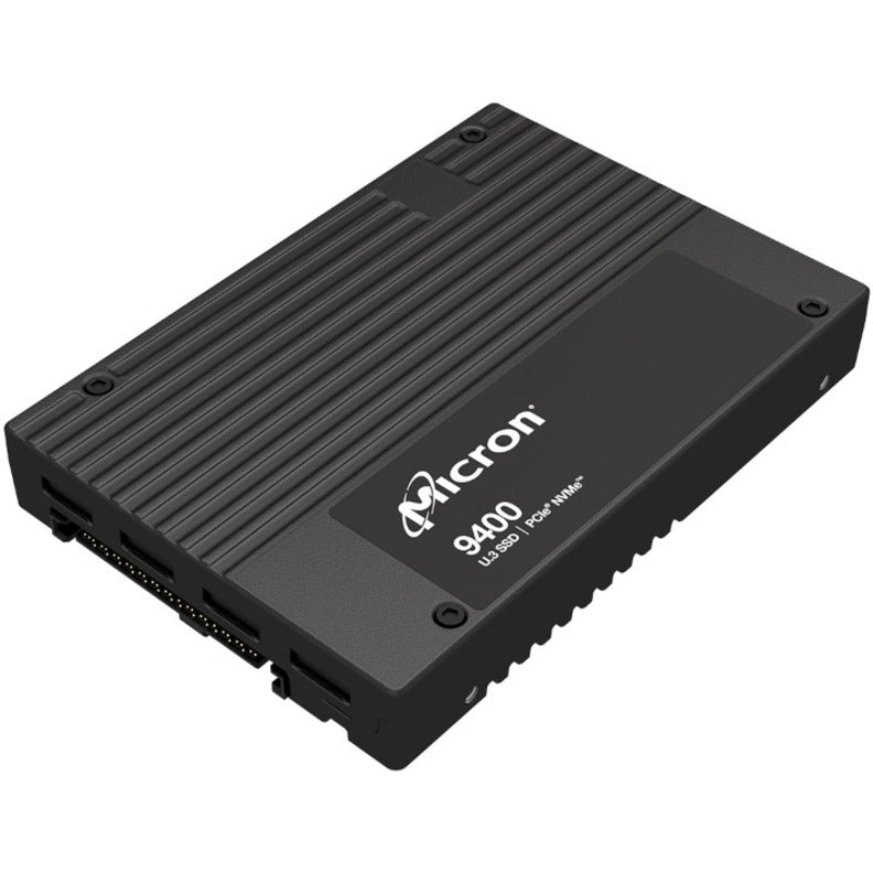 Micron MTFDKCC6T4TGJ-1BC1ZABYYR 9400 MAX 6400GB NVMe U.3 (15mm) Enterprise SSD, 6.25 TB Solid State Drive