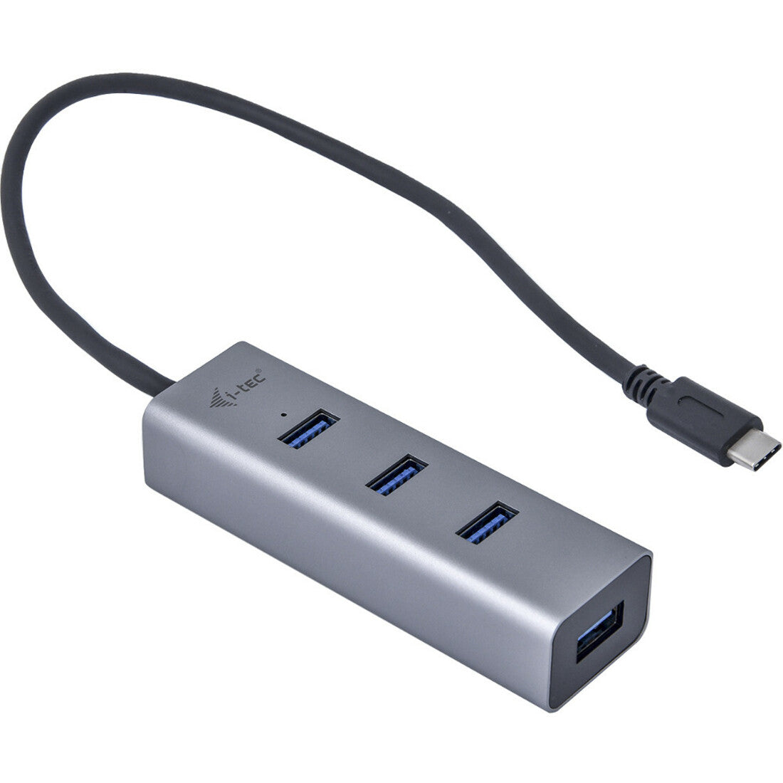 i-tec C31HUBMETAL403 USB-C Metal HUB 4 Port, Compact and Versatile USB Hub for Easy Connectivity
