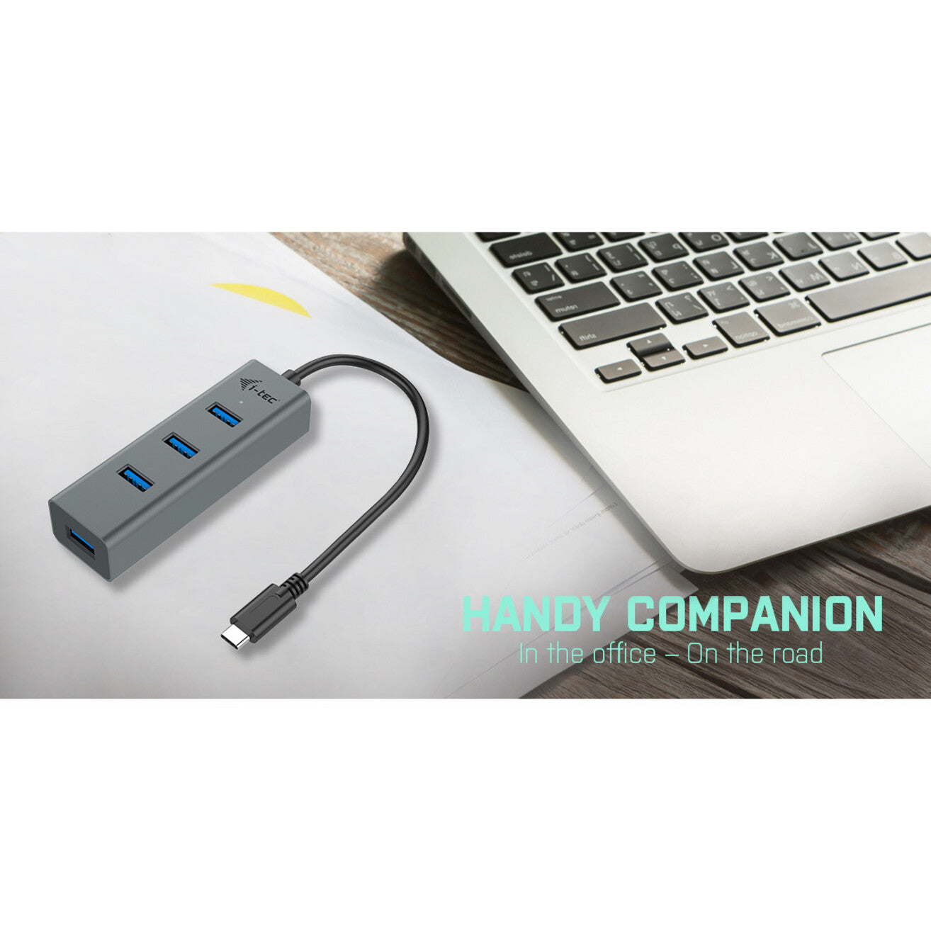 i-tec C31HUBMETAL403 USB-C Metal HUB 4 Port, Compact and Versatile USB Hub for Easy Connectivity