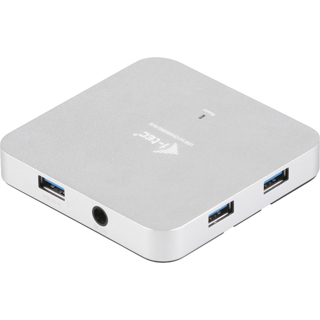 i-tec U3HUBMETAL4 USB 3.0 Metal Charging Hub 4 Port, Fast Data Transfer and Convenient Charging