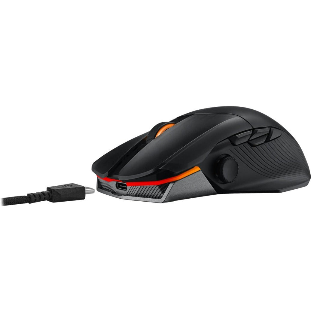 Asus ROG P708 ROG CHAKRAM X O Chakram X Origin Gaming Mouse, Rechargeable, Ergonomic Fit, 36000 dpi, 11 Programmable Buttons
