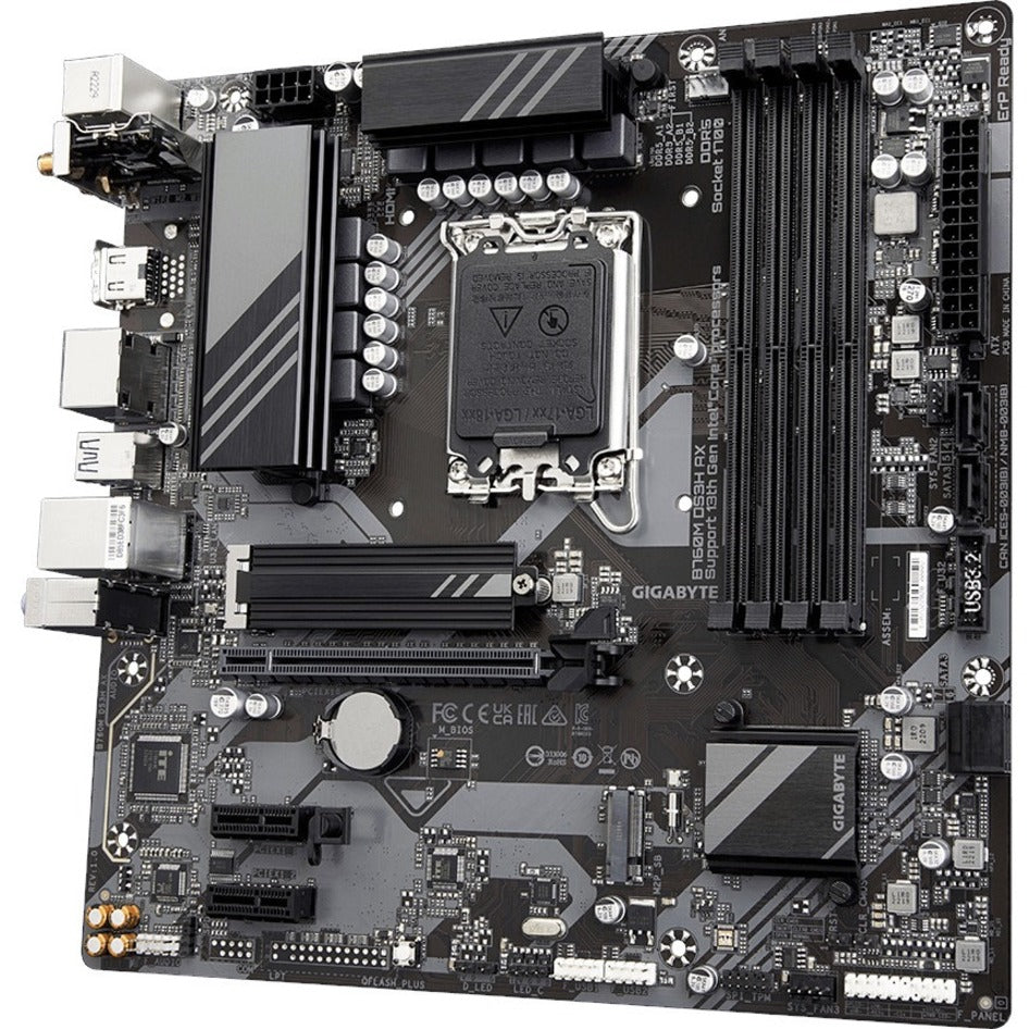Gigabyte Ultra Durable Gaming Desktop Motherboard B760M DS3H AX - Intel B760 Chipset, LGA-1700, Micro ATX