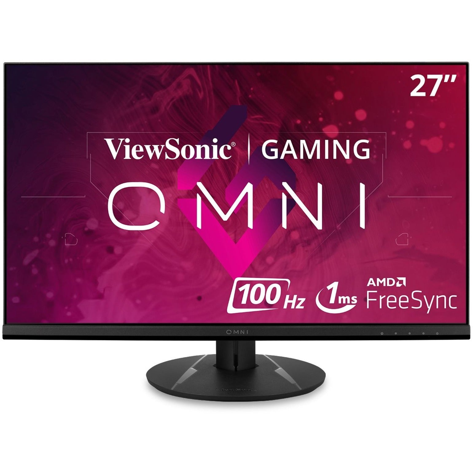 ViewSonic VX2716 27 Gaming Monitor, Full HD, 1ms Response Time, FreeSync