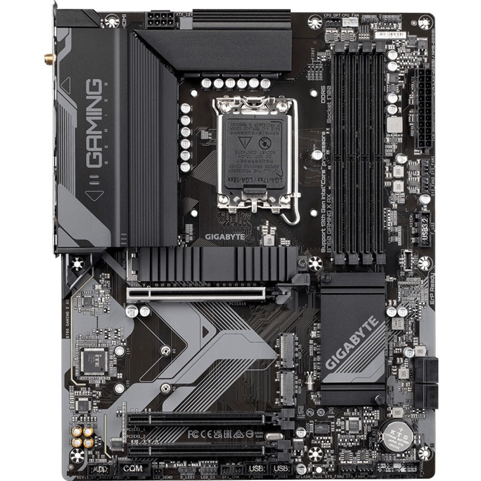 Gigabyte Ultra Durable B760 GAMING X AX Gaming Desktop Motherboard, LGA-1700, DDR5 SDRAM, ATX