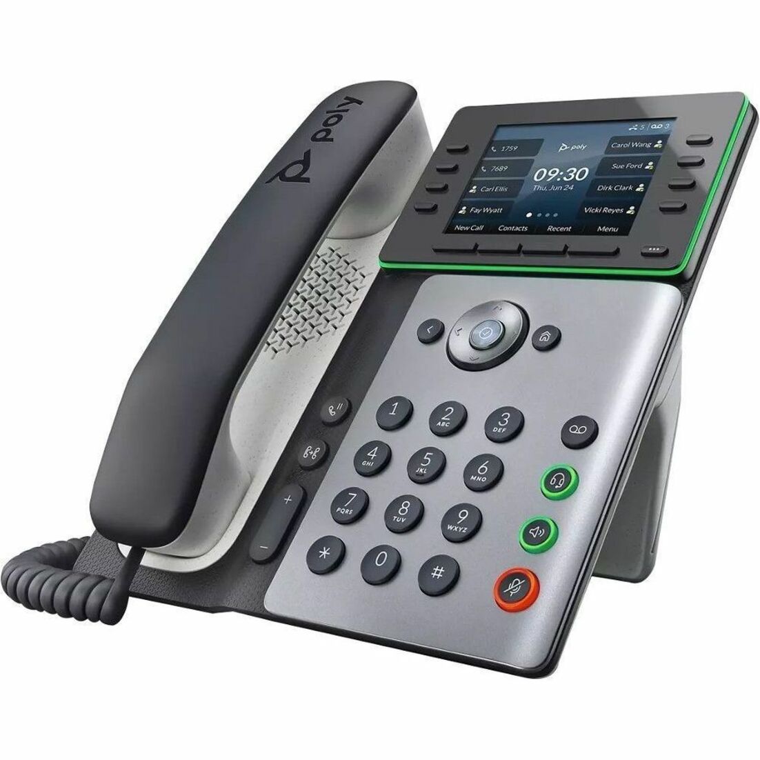 Poly 2200-87000-001 Edge E320 IP Phone, Energy Star, TAA Compliant, China RoHS 2 [Discontinued]