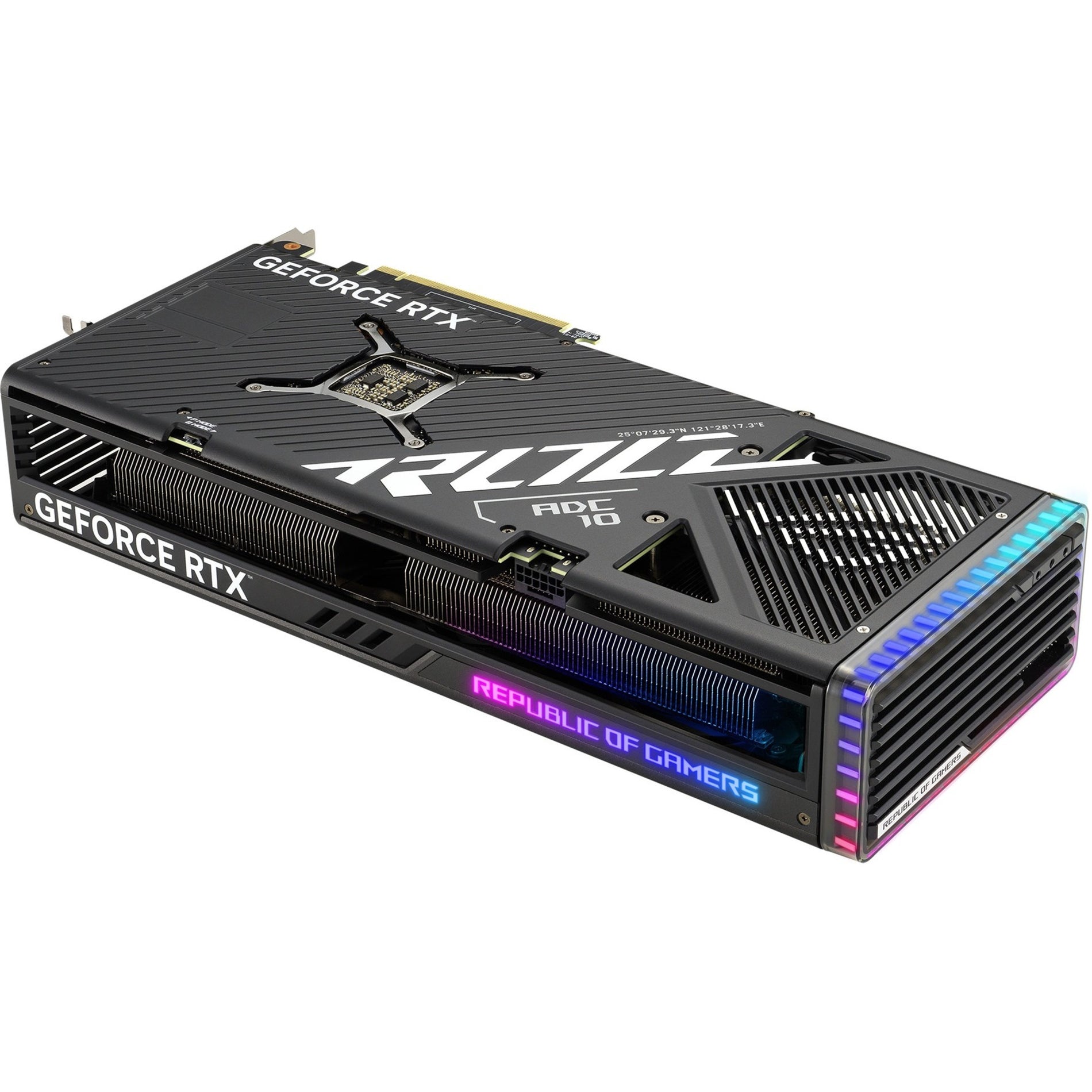 Asus ROG ROG-STRIX-RTX4070TI-12G-GAMING Strix GeForce RTX 4070Ti 12GB GDDR6X Graphic Card, 7680 CUDA Cores, 2.64 GHz GPU Boost Clock